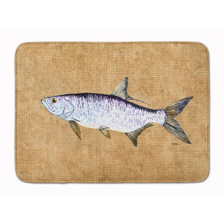 Carolines Treasures Tarpon Machine Washable Memory Foam Mat 8804RUG